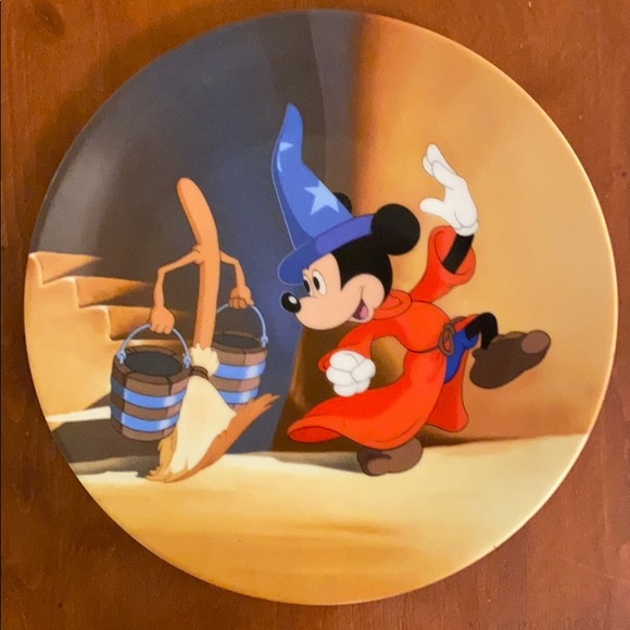 Disney Other - BUY NOW: Disney Decorative Plate- Fantasia, Mickey